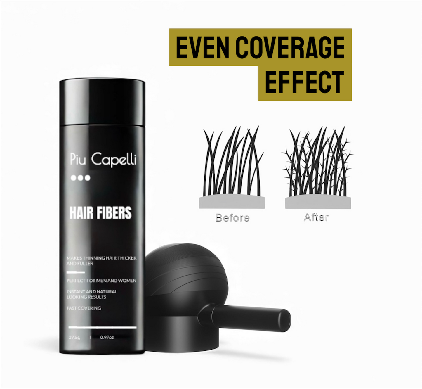 HAIR FIBERS APPLICATOR