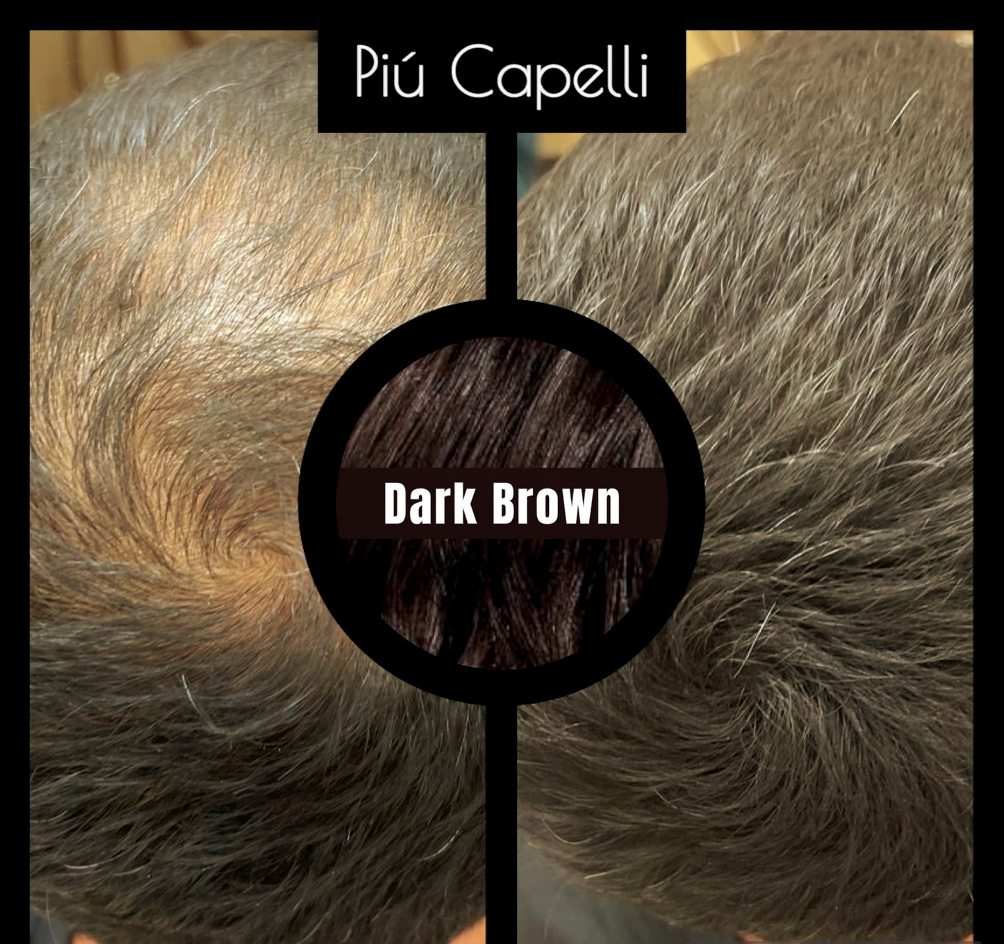 HAIR FIBERS DARK BROWN