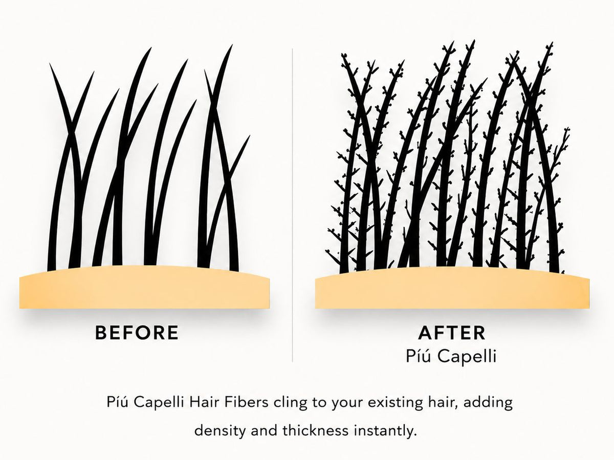 HAIR FIBERS GRAY