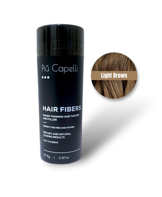 HAIR FIBERS LIGHT BROWN